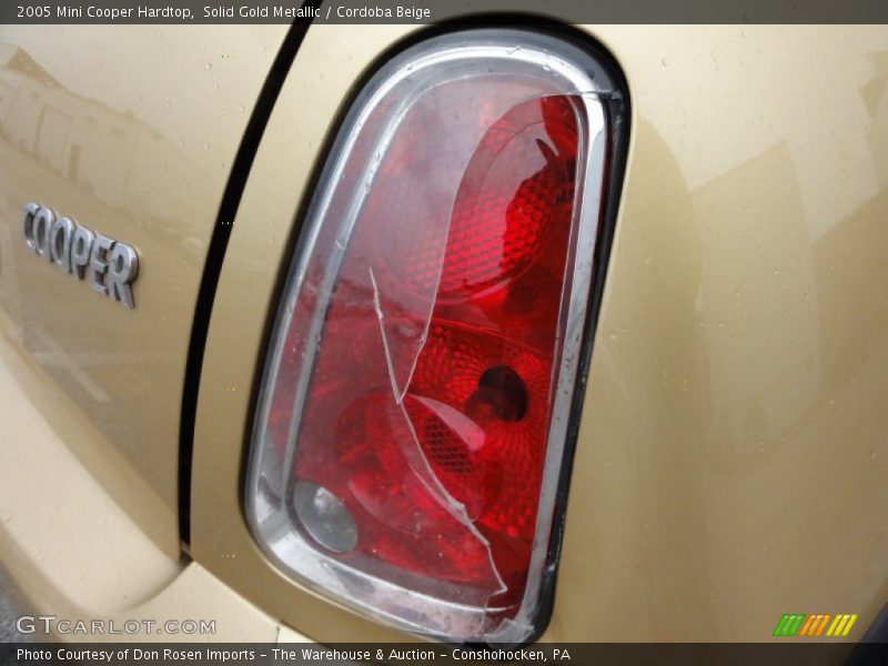 Solid Gold Metallic / Cordoba Beige 2005 Mini Cooper Hardtop