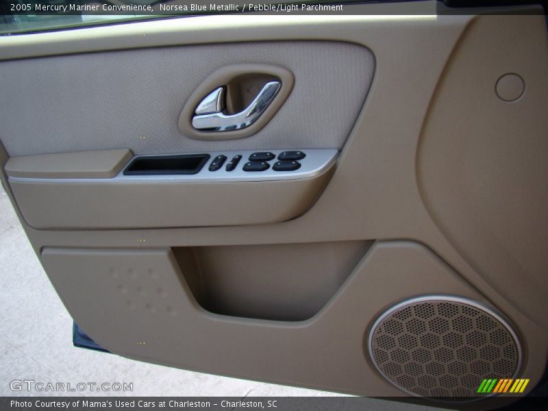 Norsea Blue Metallic / Pebble/Light Parchment 2005 Mercury Mariner Convenience
