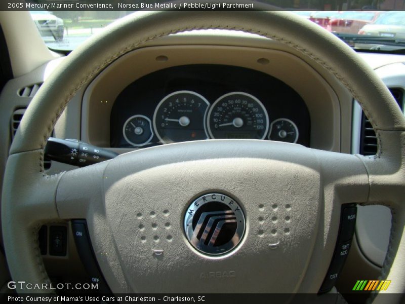 Norsea Blue Metallic / Pebble/Light Parchment 2005 Mercury Mariner Convenience