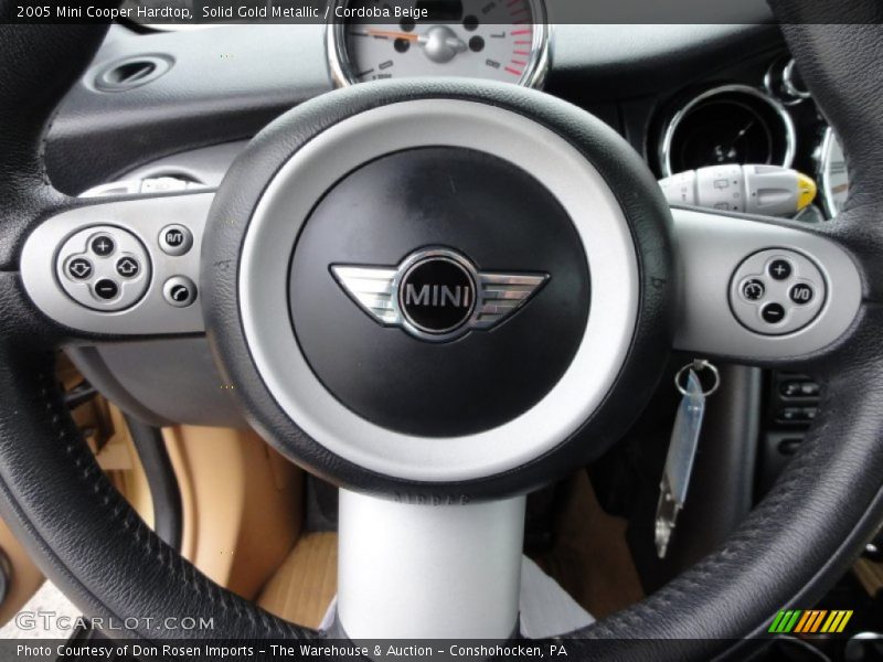 Solid Gold Metallic / Cordoba Beige 2005 Mini Cooper Hardtop