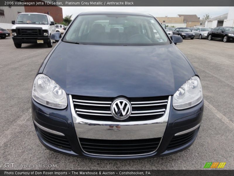Platinum Grey Metallic / Anthracite Black 2006 Volkswagen Jetta TDI Sedan
