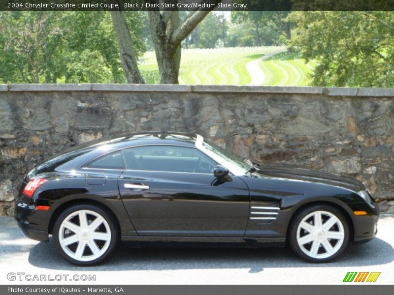 Black / Dark Slate Gray/Medium Slate Gray 2004 Chrysler Crossfire Limited Coupe