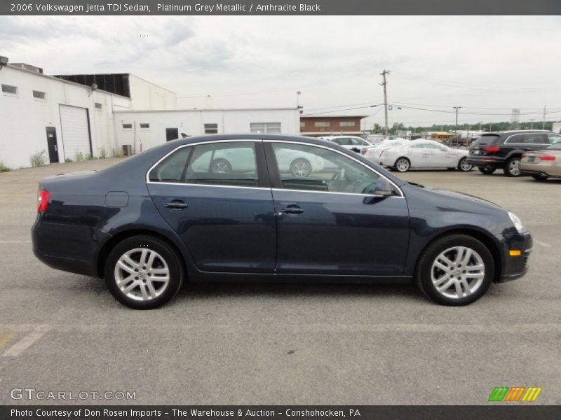 Platinum Grey Metallic / Anthracite Black 2006 Volkswagen Jetta TDI Sedan