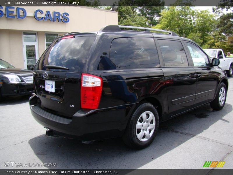 Midnight Black / Gray 2006 Kia Sedona LX