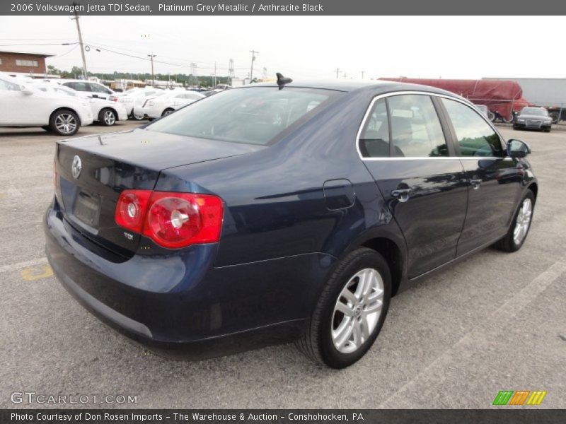 Platinum Grey Metallic / Anthracite Black 2006 Volkswagen Jetta TDI Sedan