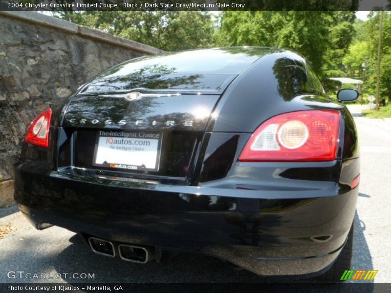 Black / Dark Slate Gray/Medium Slate Gray 2004 Chrysler Crossfire Limited Coupe