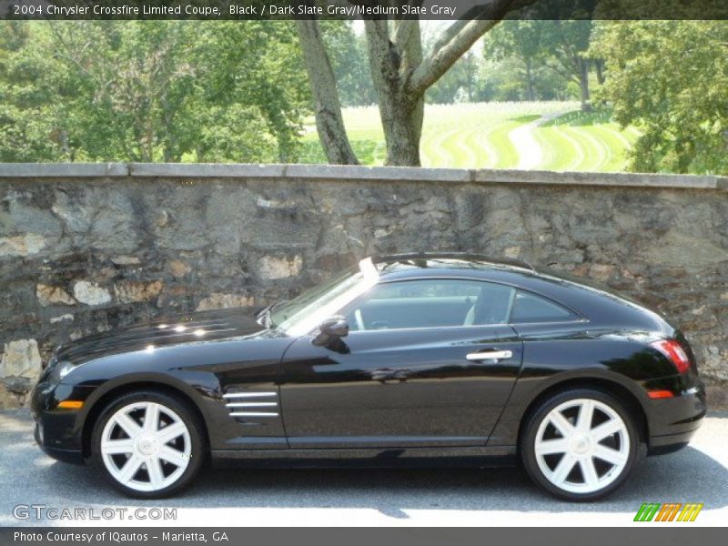 Black / Dark Slate Gray/Medium Slate Gray 2004 Chrysler Crossfire Limited Coupe