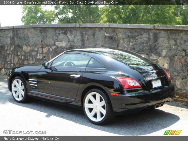 Black / Dark Slate Gray/Medium Slate Gray 2004 Chrysler Crossfire Limited Coupe