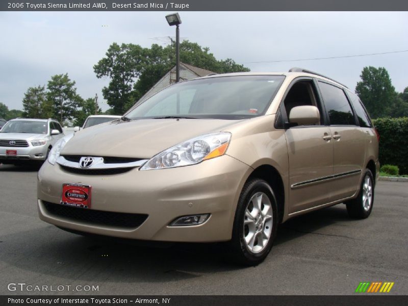 Desert Sand Mica / Taupe 2006 Toyota Sienna Limited AWD