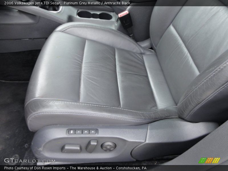 Platinum Grey Metallic / Anthracite Black 2006 Volkswagen Jetta TDI Sedan