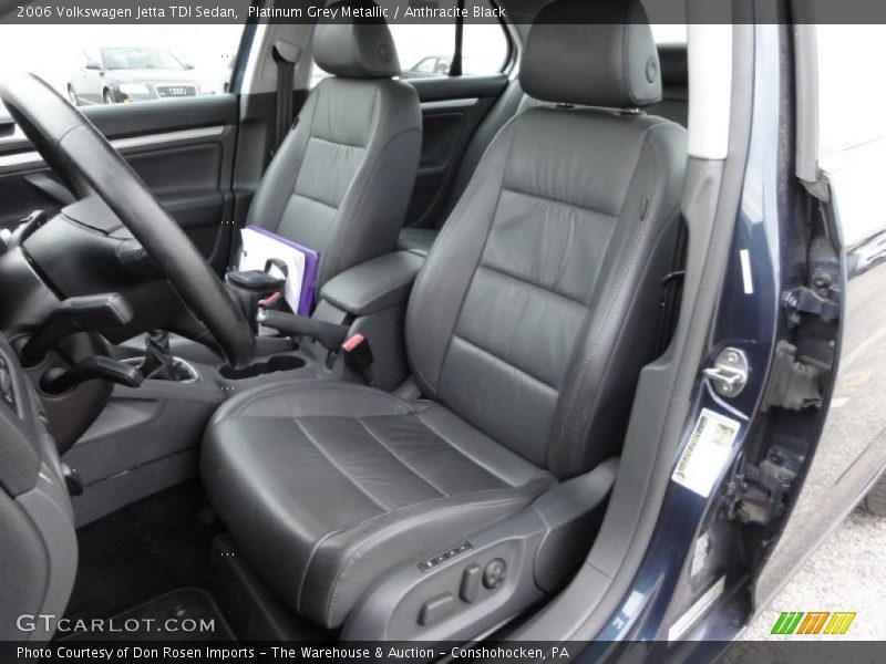 Platinum Grey Metallic / Anthracite Black 2006 Volkswagen Jetta TDI Sedan