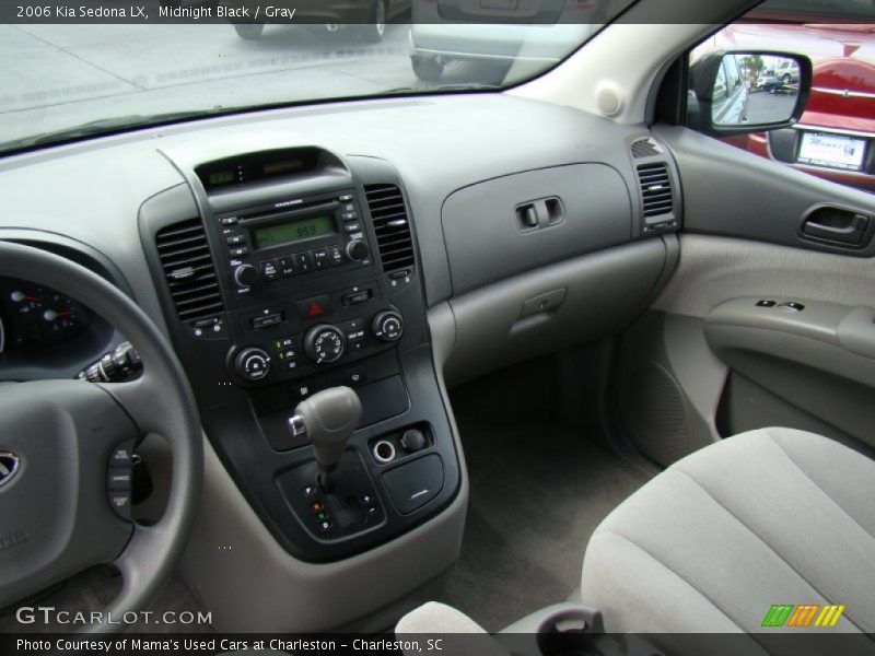 Midnight Black / Gray 2006 Kia Sedona LX
