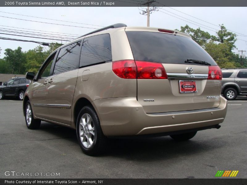 Desert Sand Mica / Taupe 2006 Toyota Sienna Limited AWD