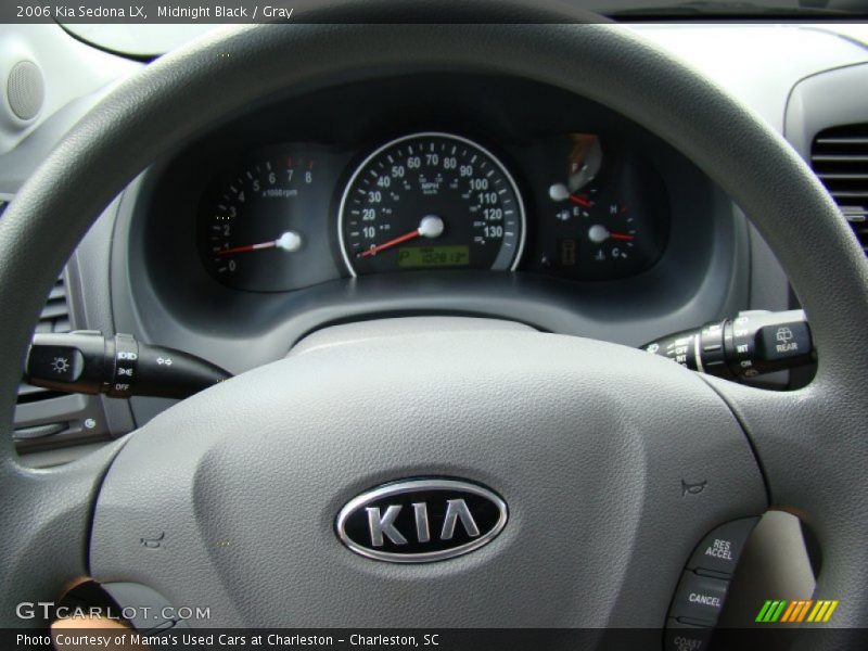 Midnight Black / Gray 2006 Kia Sedona LX