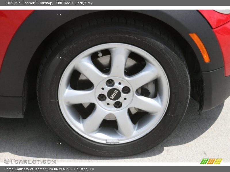 Chili Red / Black/Grey 2009 Mini Cooper S Hardtop