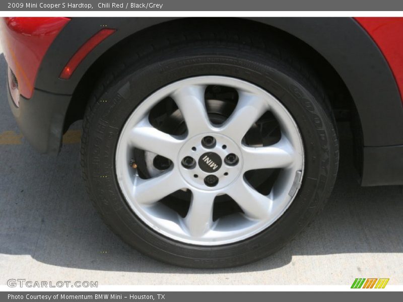 Chili Red / Black/Grey 2009 Mini Cooper S Hardtop