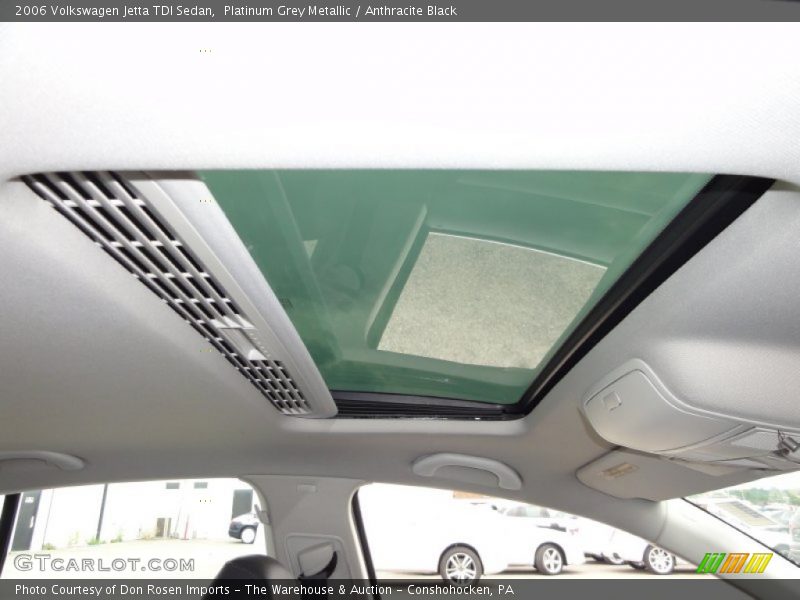 Platinum Grey Metallic / Anthracite Black 2006 Volkswagen Jetta TDI Sedan