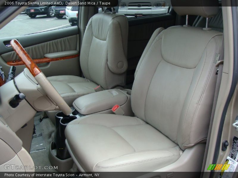 Desert Sand Mica / Taupe 2006 Toyota Sienna Limited AWD