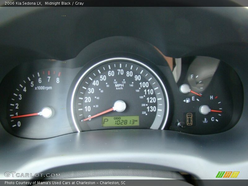 Midnight Black / Gray 2006 Kia Sedona LX