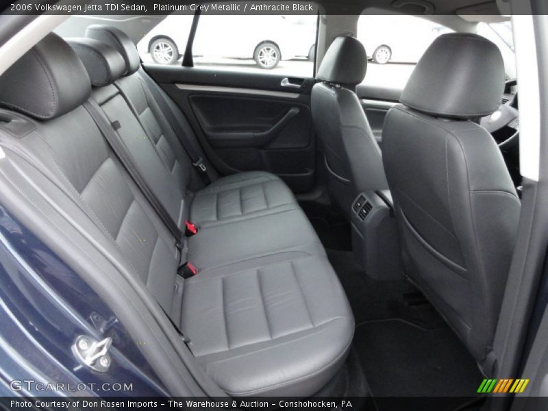 2006 Jetta TDI Sedan Anthracite Black Interior