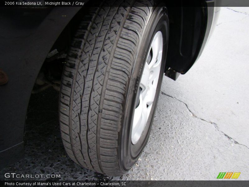 Midnight Black / Gray 2006 Kia Sedona LX