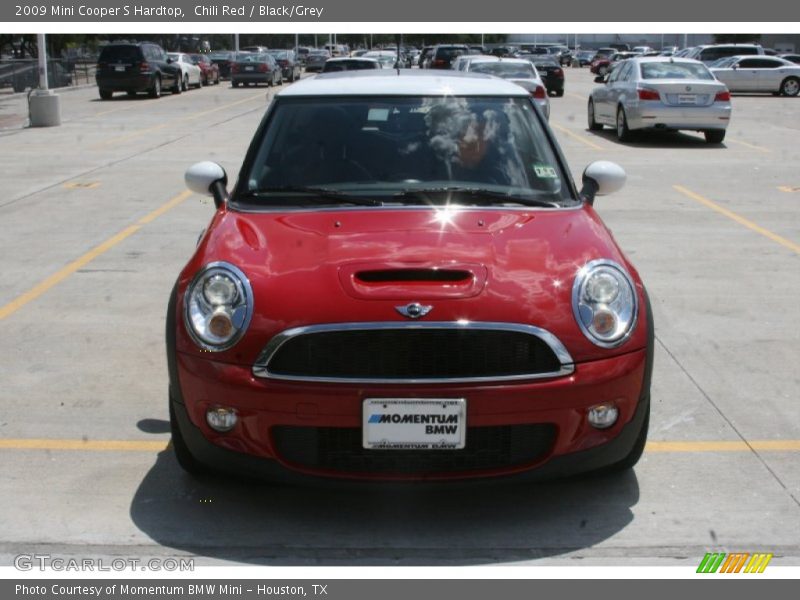 Chili Red / Black/Grey 2009 Mini Cooper S Hardtop