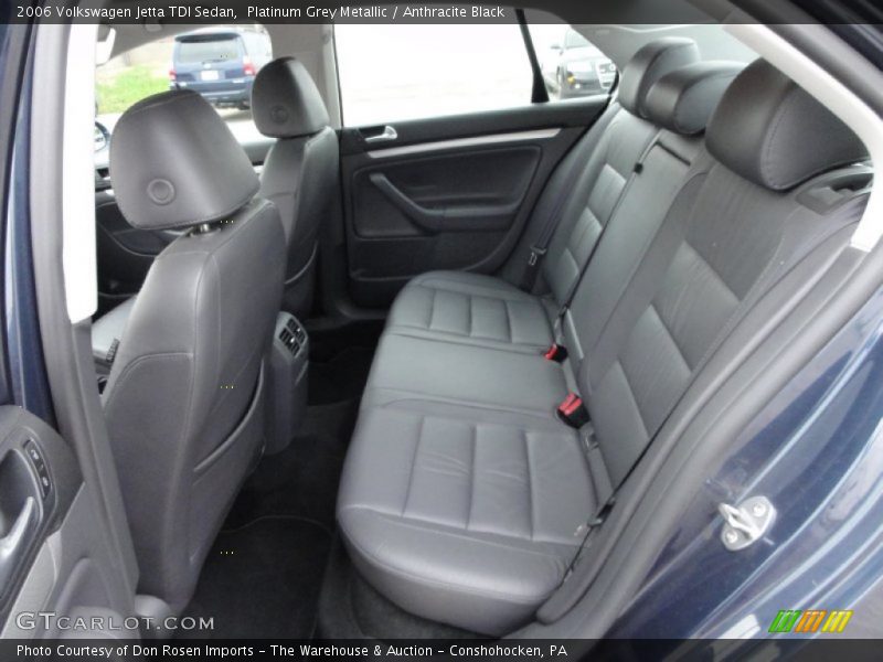 Platinum Grey Metallic / Anthracite Black 2006 Volkswagen Jetta TDI Sedan