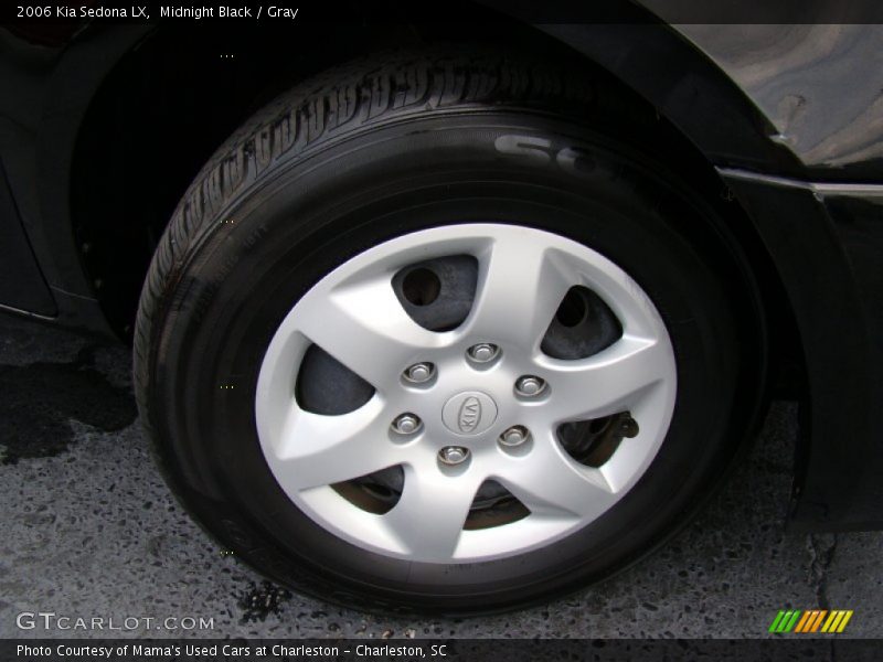 Midnight Black / Gray 2006 Kia Sedona LX