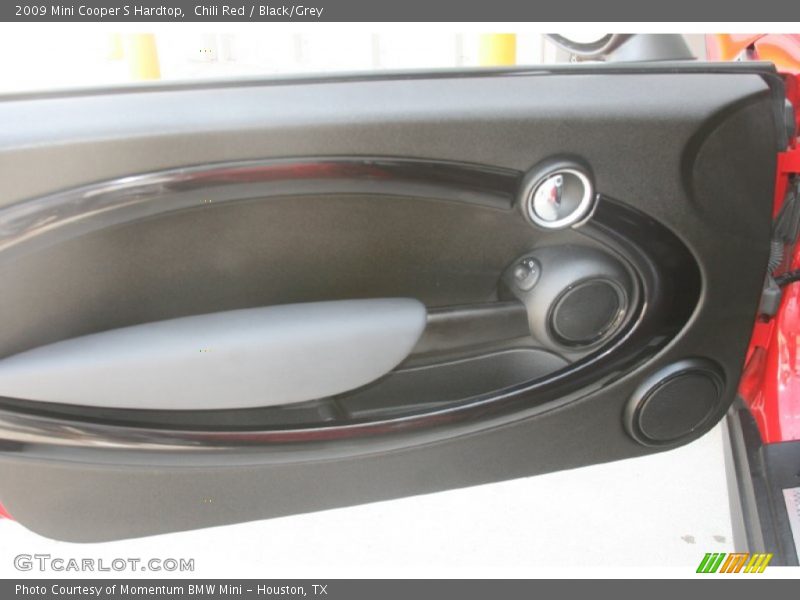 Chili Red / Black/Grey 2009 Mini Cooper S Hardtop