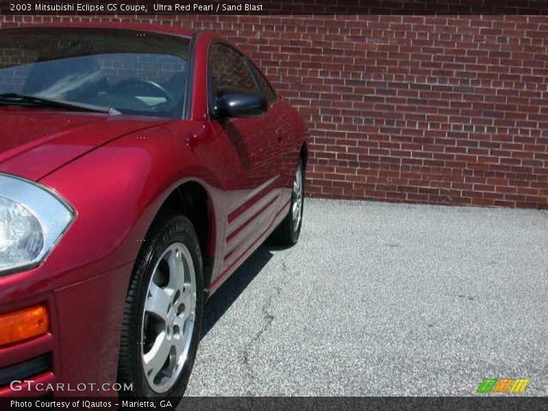 Ultra Red Pearl / Sand Blast 2003 Mitsubishi Eclipse GS Coupe