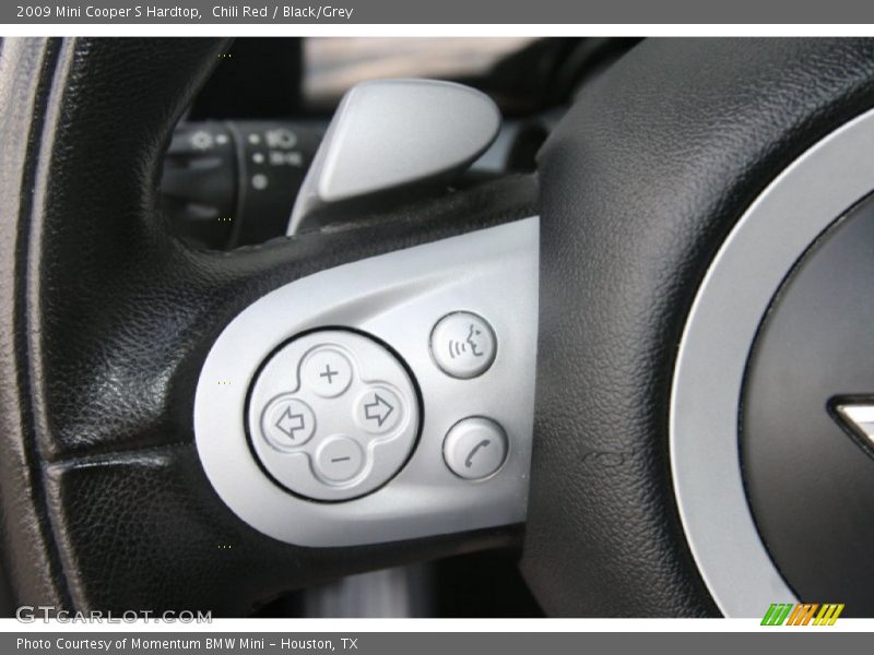 Chili Red / Black/Grey 2009 Mini Cooper S Hardtop