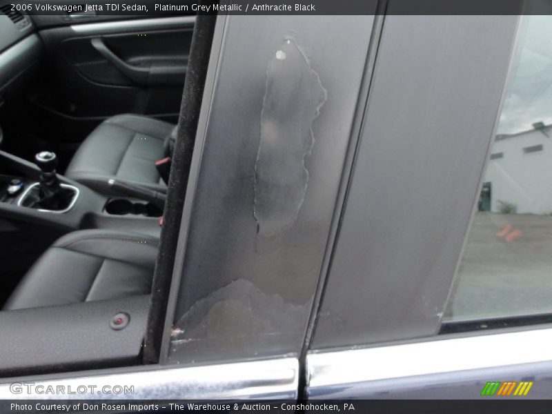 Platinum Grey Metallic / Anthracite Black 2006 Volkswagen Jetta TDI Sedan