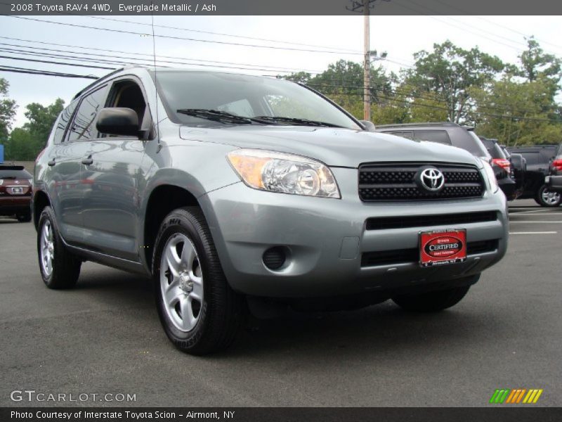 Everglade Metallic / Ash 2008 Toyota RAV4 4WD