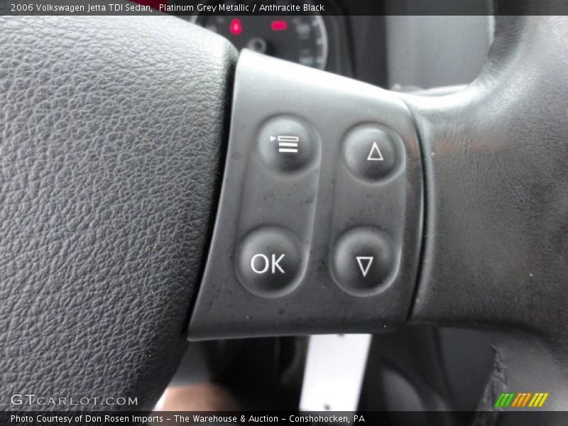 Platinum Grey Metallic / Anthracite Black 2006 Volkswagen Jetta TDI Sedan