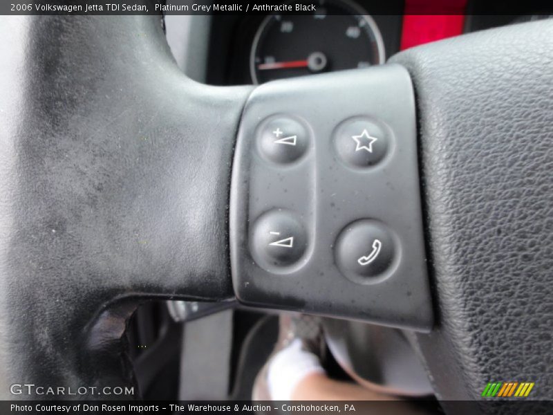 Platinum Grey Metallic / Anthracite Black 2006 Volkswagen Jetta TDI Sedan