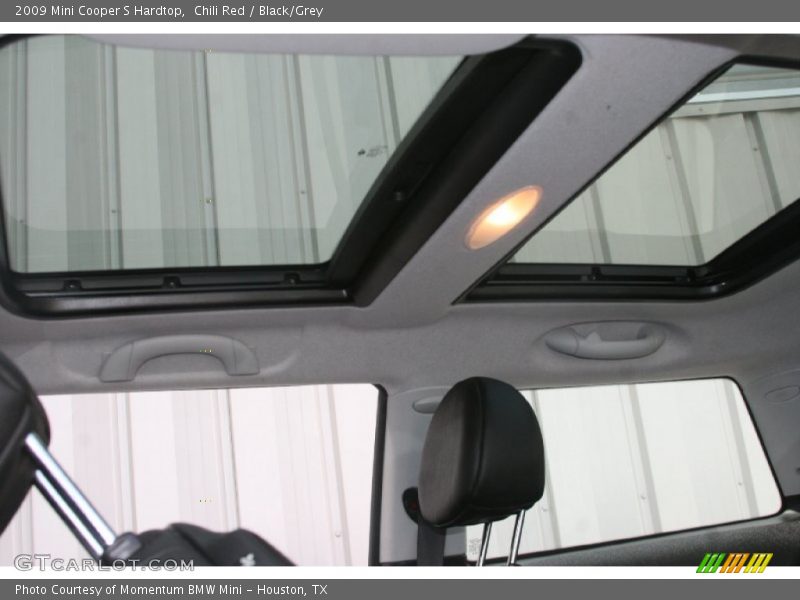 Chili Red / Black/Grey 2009 Mini Cooper S Hardtop