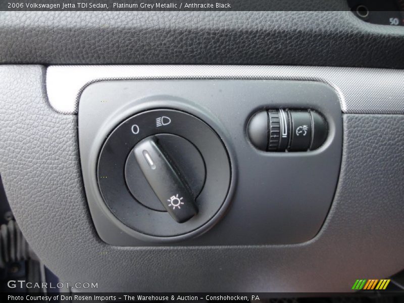 Controls of 2006 Jetta TDI Sedan