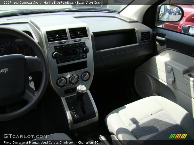 Marine Blue Pearlcoat / Pastel Slate Gray 2007 Jeep Compass Sport
