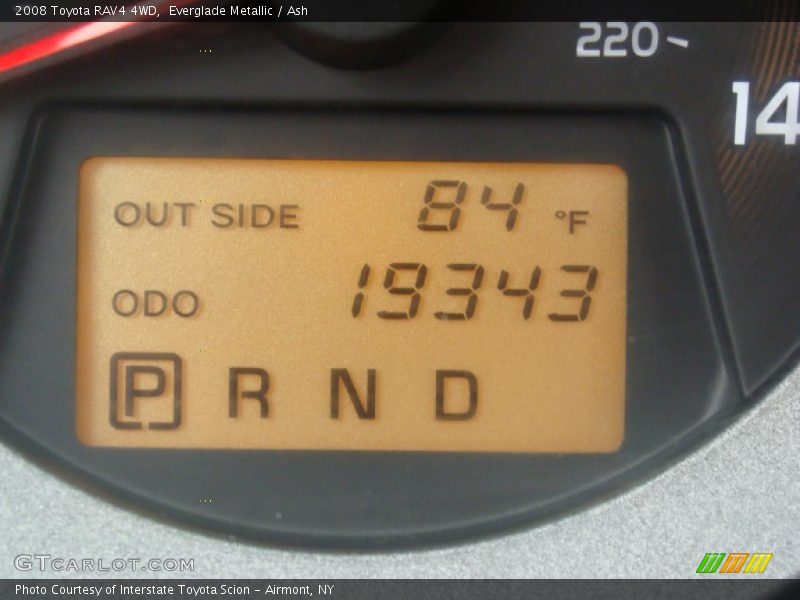 Everglade Metallic / Ash 2008 Toyota RAV4 4WD