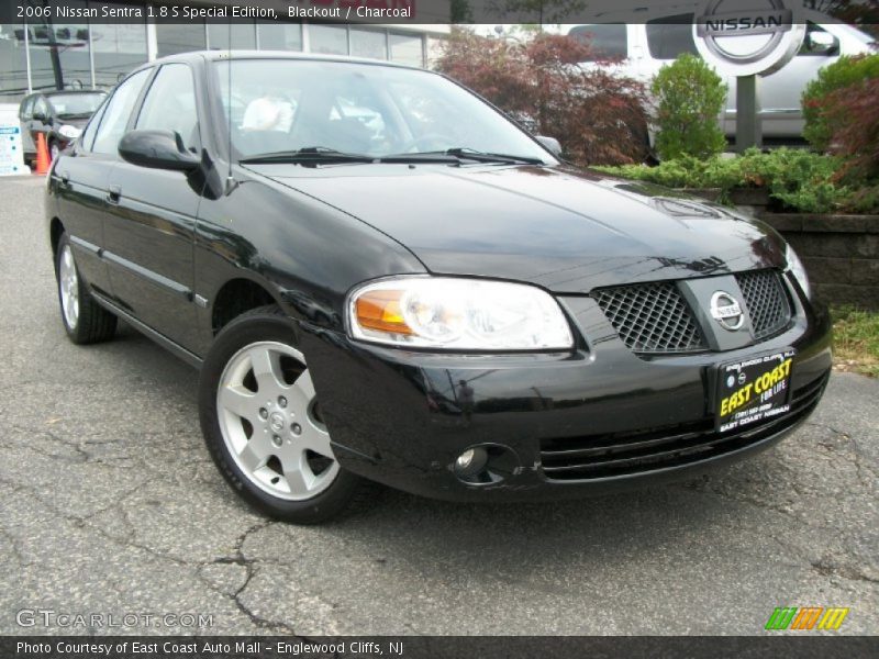 Blackout / Charcoal 2006 Nissan Sentra 1.8 S Special Edition