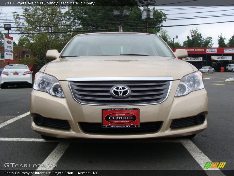 Sandy Beach Metallic / Ivory 2010 Toyota Avalon XL