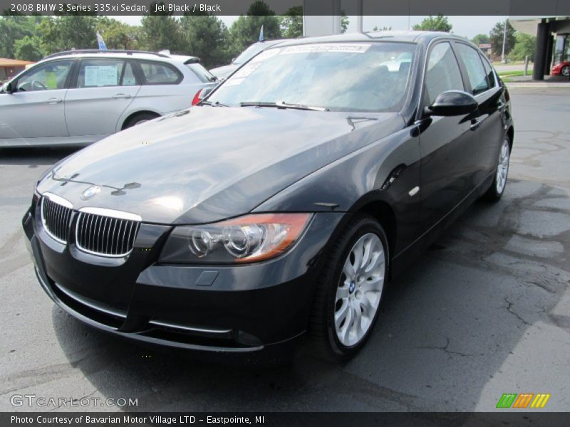 Jet Black / Black 2008 BMW 3 Series 335xi Sedan