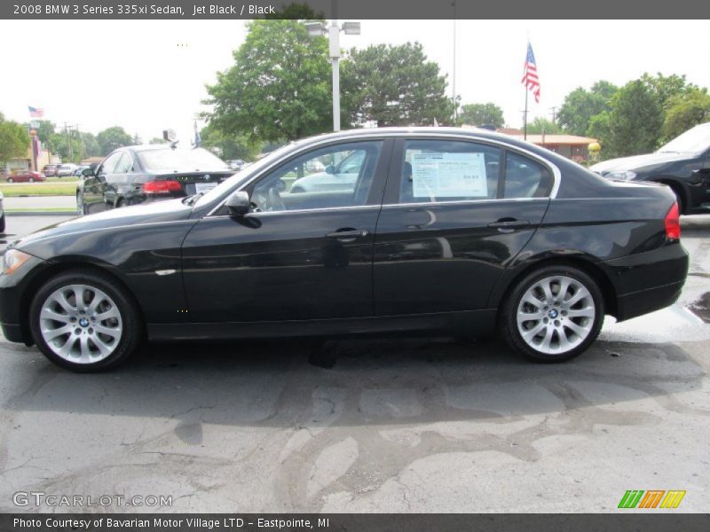 Jet Black / Black 2008 BMW 3 Series 335xi Sedan