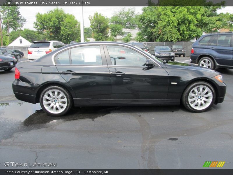 Jet Black / Black 2008 BMW 3 Series 335xi Sedan