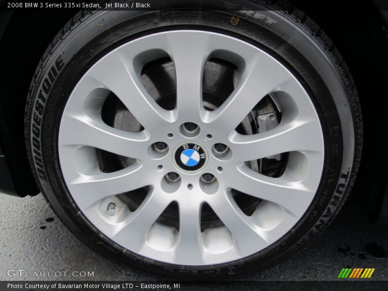 Jet Black / Black 2008 BMW 3 Series 335xi Sedan