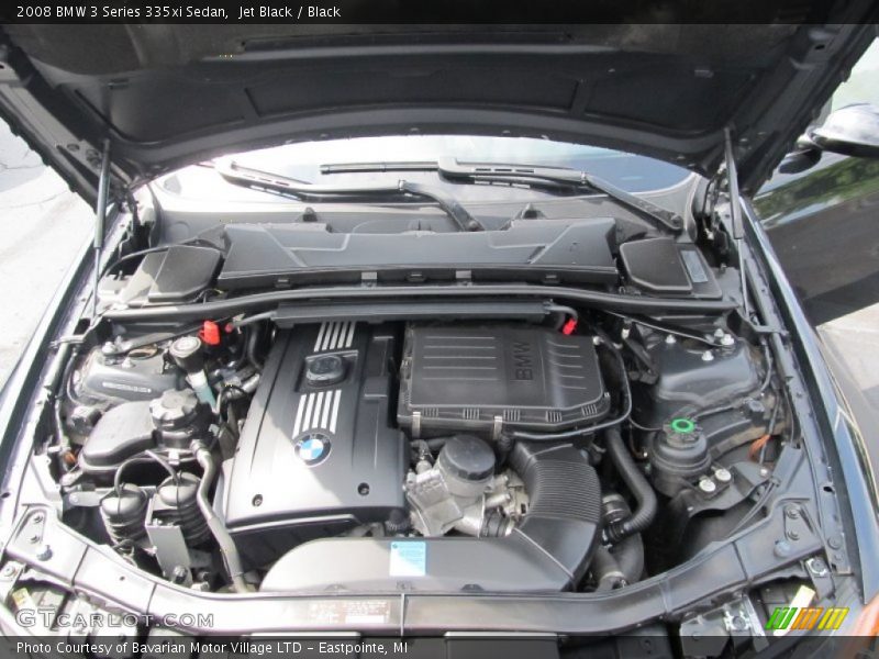 Jet Black / Black 2008 BMW 3 Series 335xi Sedan