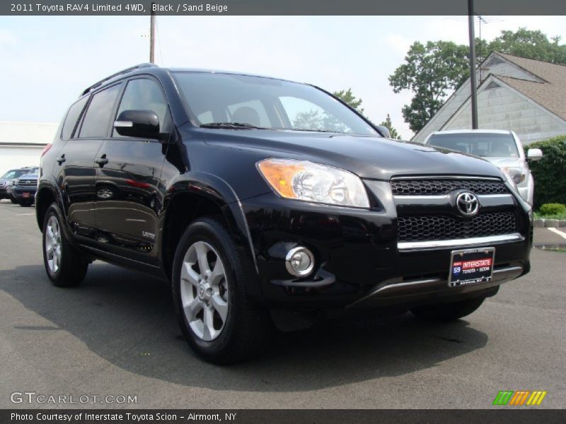 Black / Sand Beige 2011 Toyota RAV4 Limited 4WD