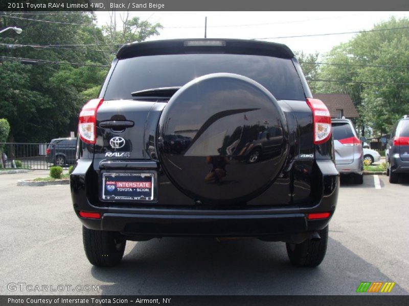 Black / Sand Beige 2011 Toyota RAV4 Limited 4WD