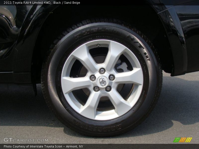 Black / Sand Beige 2011 Toyota RAV4 Limited 4WD