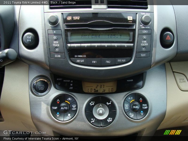 Black / Sand Beige 2011 Toyota RAV4 Limited 4WD